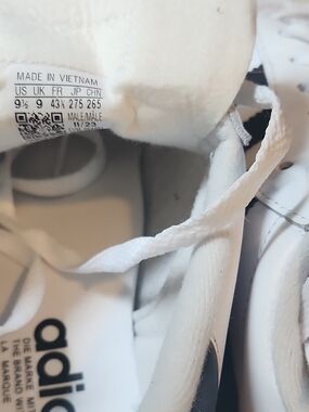 adidas White Athletic Low-Top Sneakers